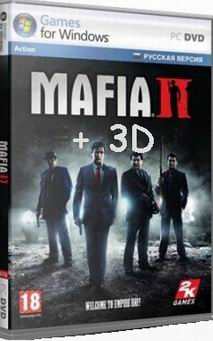 Скачать бесплатно Мафия 2 в 3D изображении (Mafia 2), Upgrade, iZ3D, 3D Vision